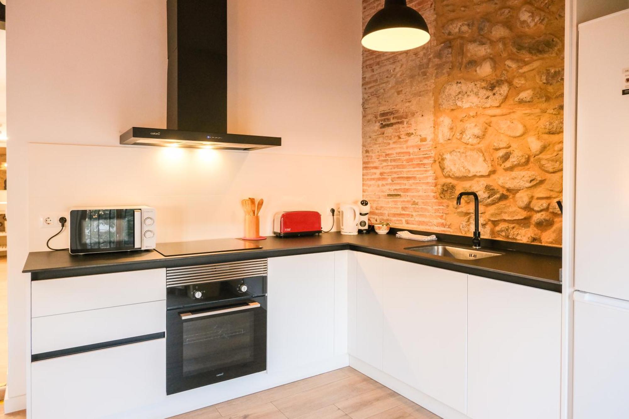 Ganganell Atic Apartamento Con Terraza En Besalu Exterior photo