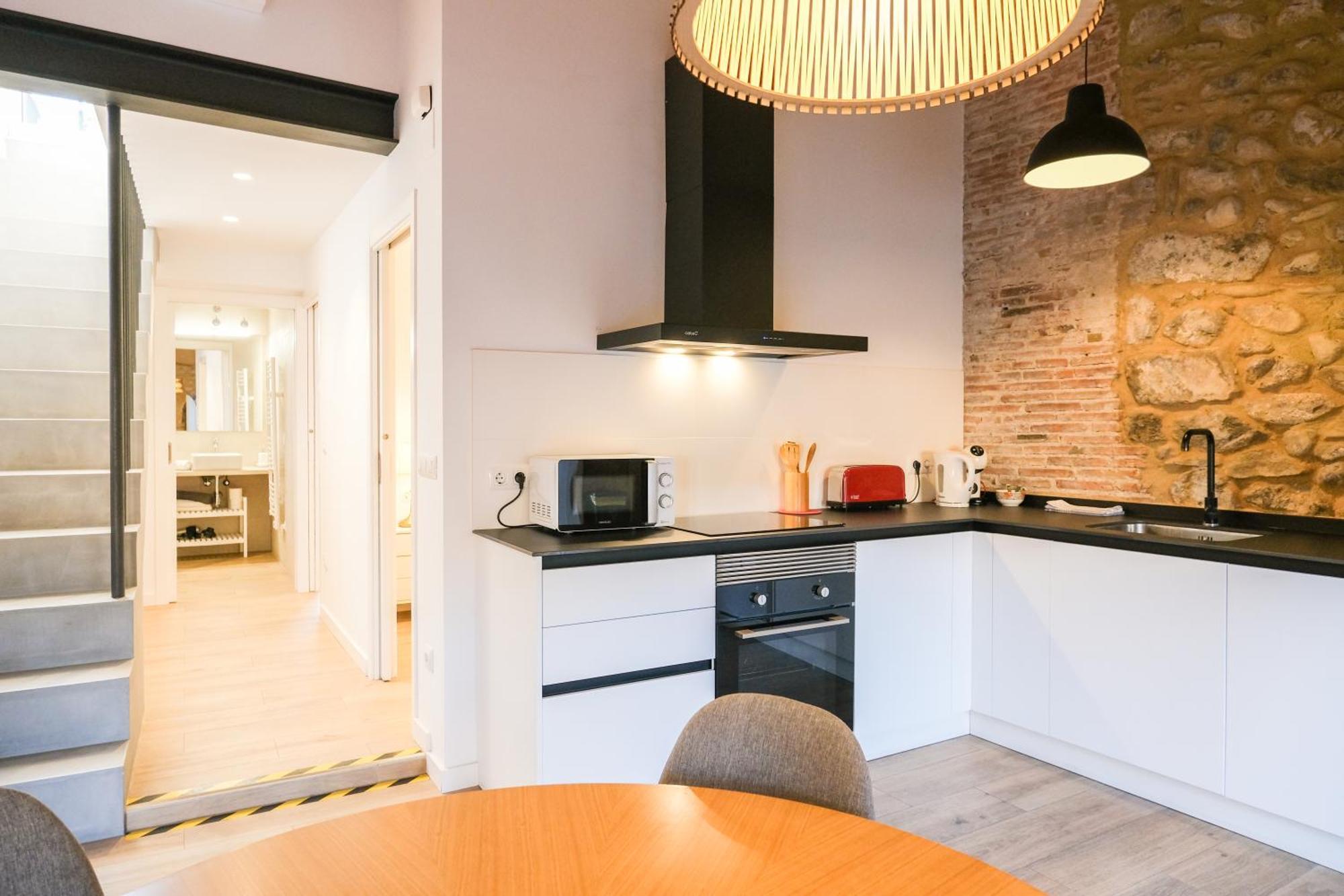 Ganganell Atic Apartamento Con Terraza En Besalu Exterior photo