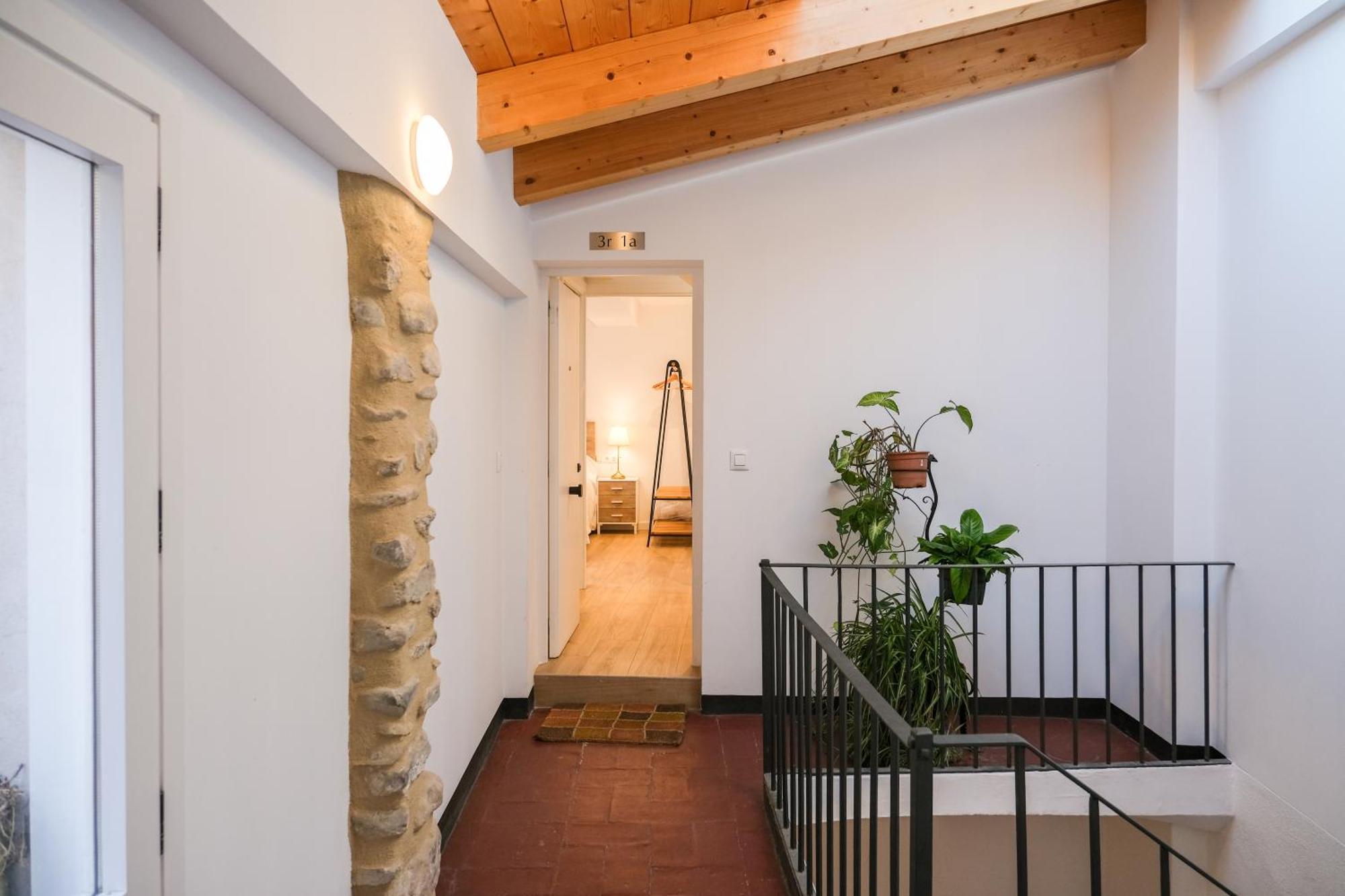 Ganganell Atic Apartamento Con Terraza En Besalu Exterior photo